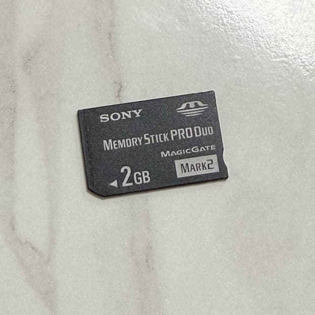 메모리스틱 프로 듀오 메모리 카드 2gb