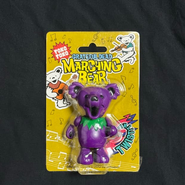 Grateful dead bear 그레이트풀데드베어 태엽 피규어