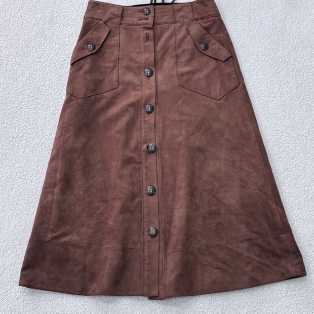 55 세컨플로어 여성 플레어 롱스커트 0304E