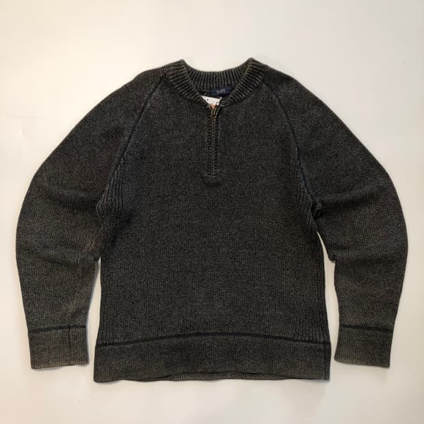 쉽스 니트 반집업