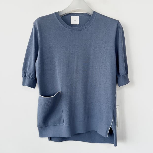 구호 KUHO 빅 포켓 니트 풀오버