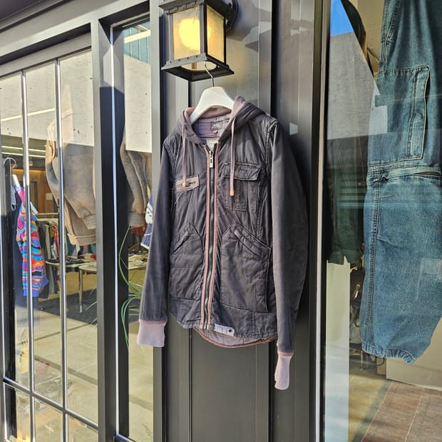 G-STAR RAW 지스타로우 후드집업 자켓 빈티지 여성 M