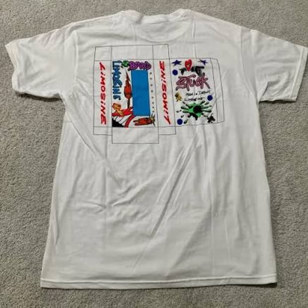 매티보이 X limosine skateboards 반팔 팝니다