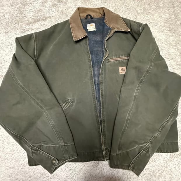 칼하트 j97 디트로이트 모스그린 2xl