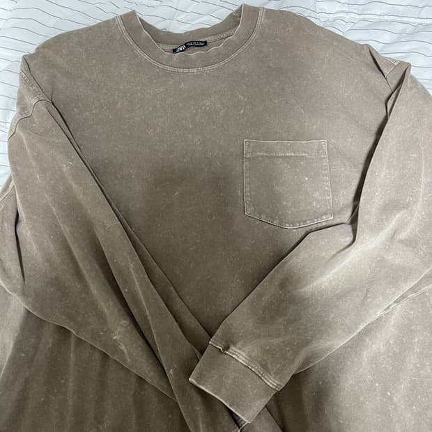 자라 롱슬리브 m