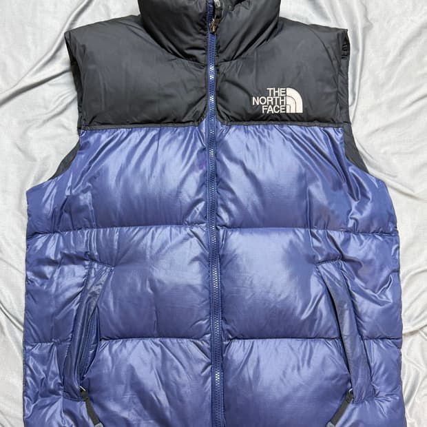 노스페이스 눕시 패딩조끼