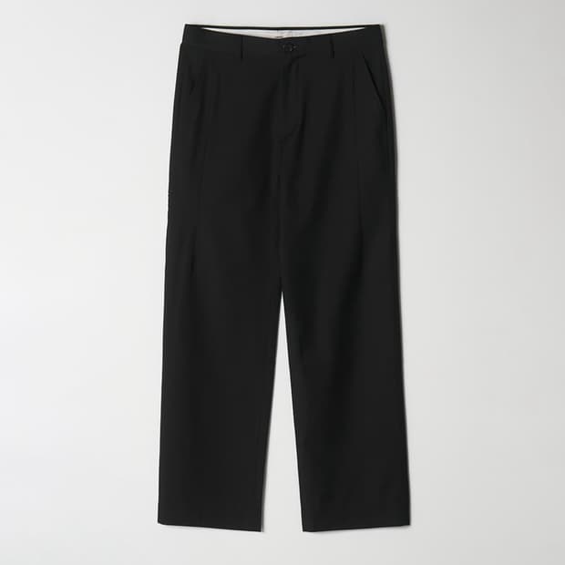 파세르 백 포켓 트라우저 블랙 m