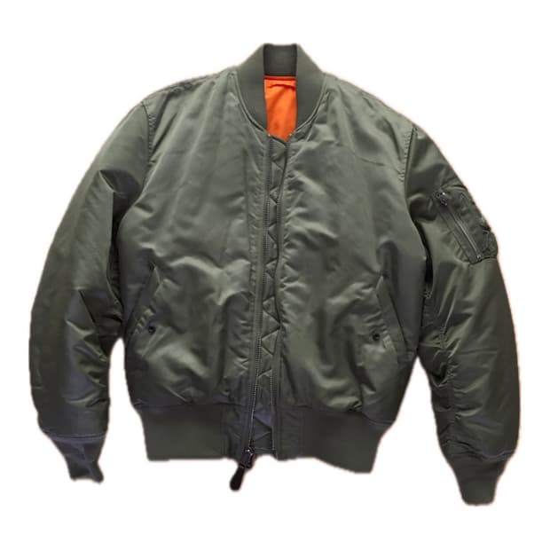 알파인더스트리 MA—1 / 세이지 그린 / M-L