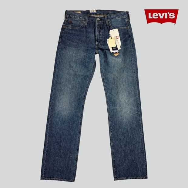 [W32L32]리바이스 프리미엄 501 COOL 원단 데님팬츠(새상품)