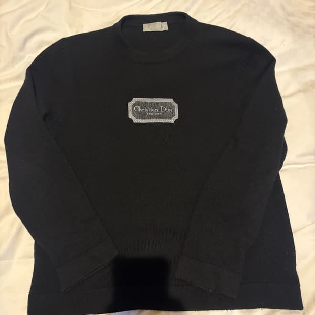 [XL]디올 꾸뛰르 캐시미어 니트