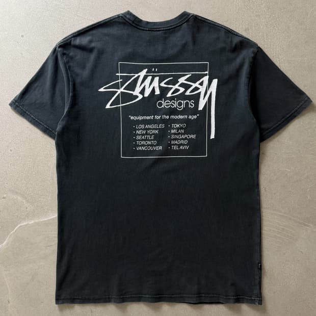 Vintage Stussy Designs Graphic Tee