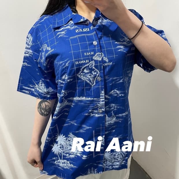 Rai Aani 하와이안 셔츠