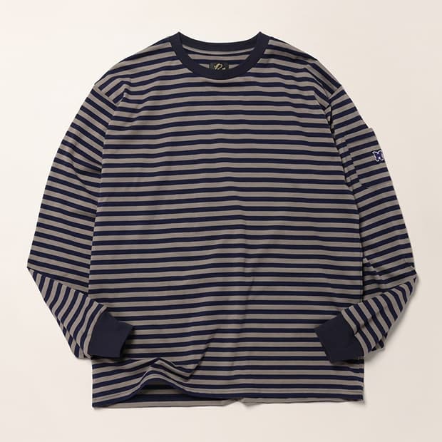 [M,L,XL]니들스 26ss 스트라이프 저지 티셔츠