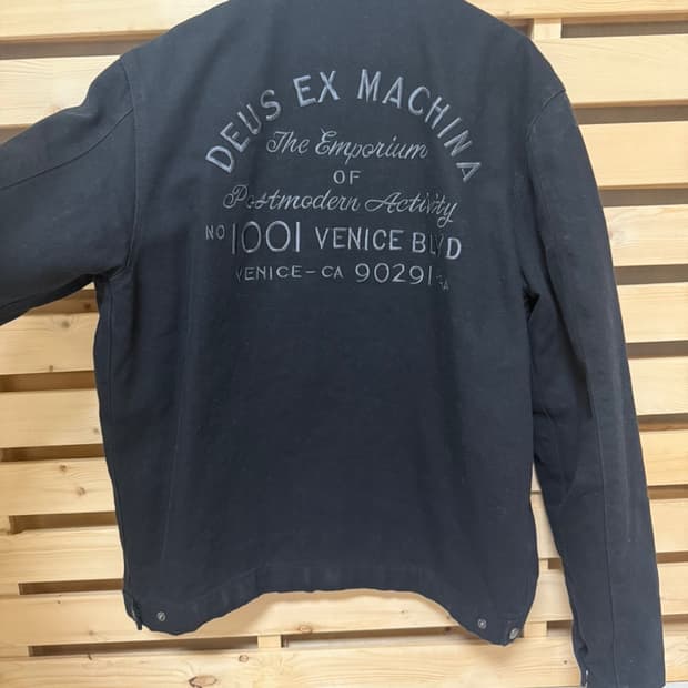 데우스 엑스 마키나 워크웨어 자켓 블랙 L