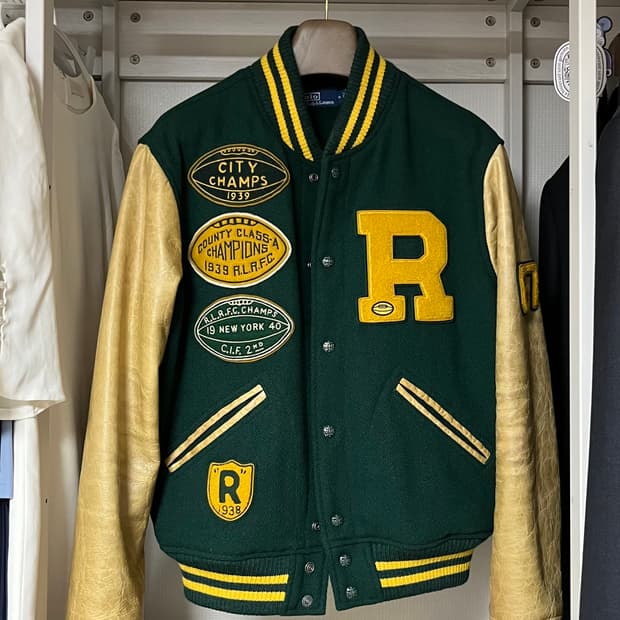 폴로 랄프로렌 래터맨 자켓 (바시티 자켓)