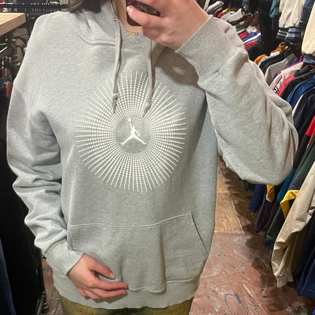 [HI] 조던 후드티 그레이