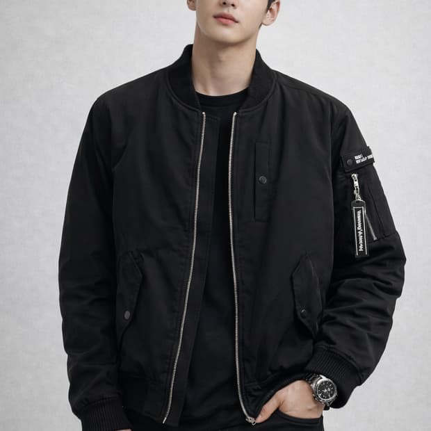 프랭크스톤(frank stone) 유틸리티 MA-1 항공 점퍼