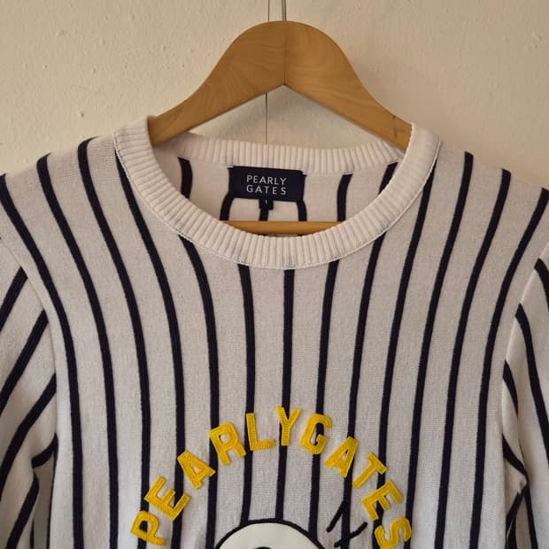 파리게이츠 여성 스마일스트라이프니트 1사이즈