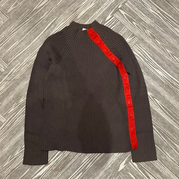 armani exchange 사선 니트