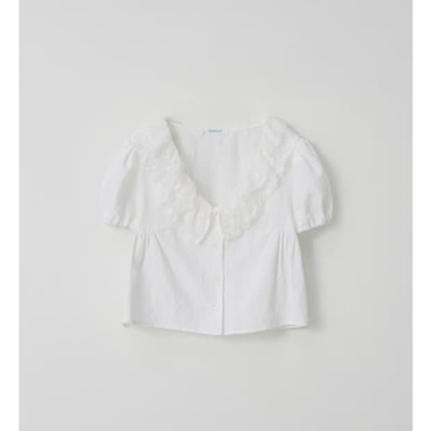 타낫 비올라 프릴 블라우스