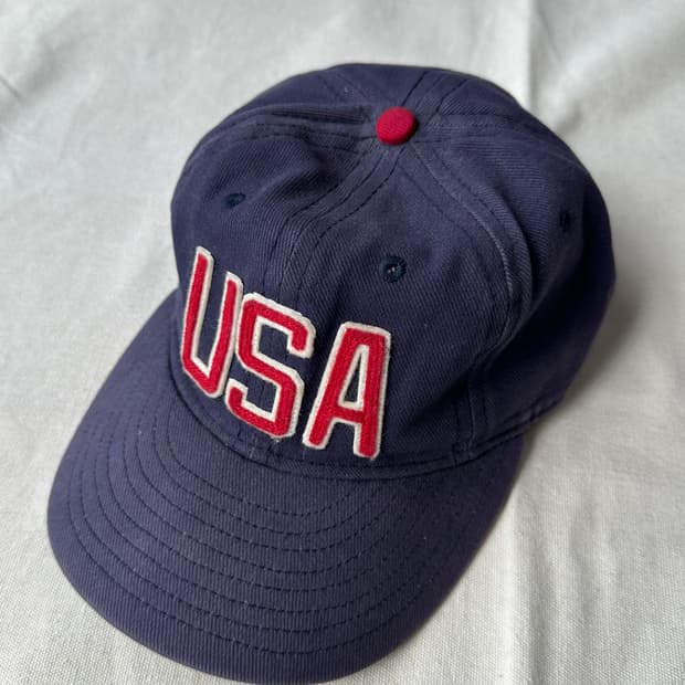 이벳필드 x 제이크루 USA 볼캡 made in USA