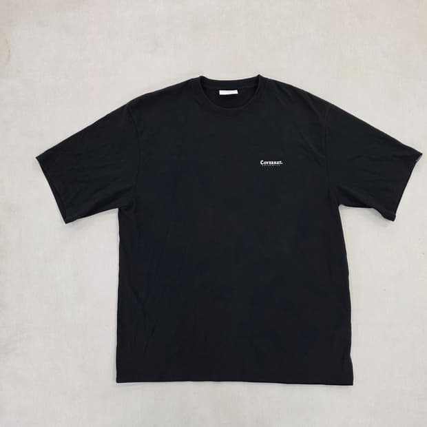 2XL 커버낫 스몰 어센틱 로고 반팔티 0225J