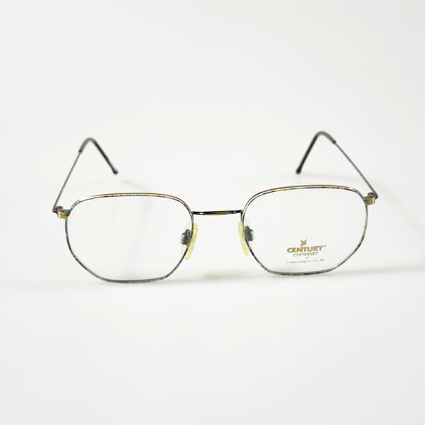 90s CENTURY EYEWEAR 마블 슬림 스퀘어 빈티지 안경