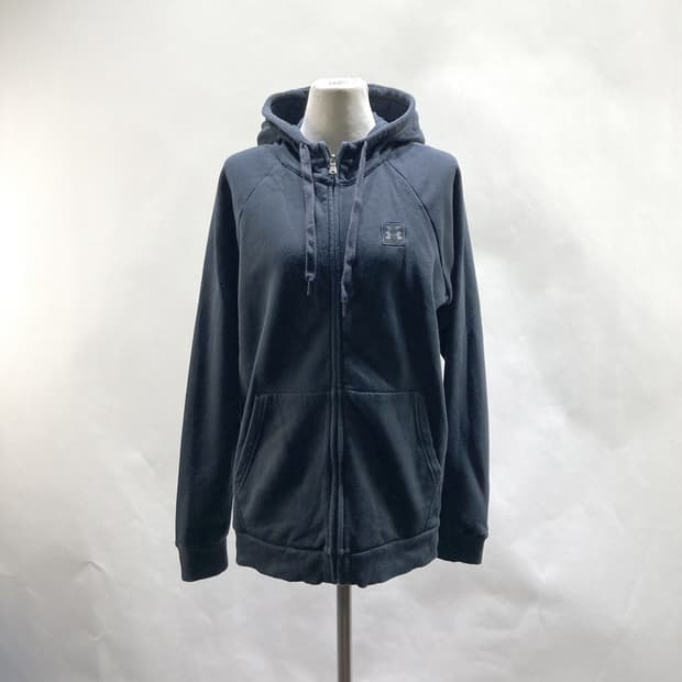 언더아머 여성후드집업자켓 블랙 L 