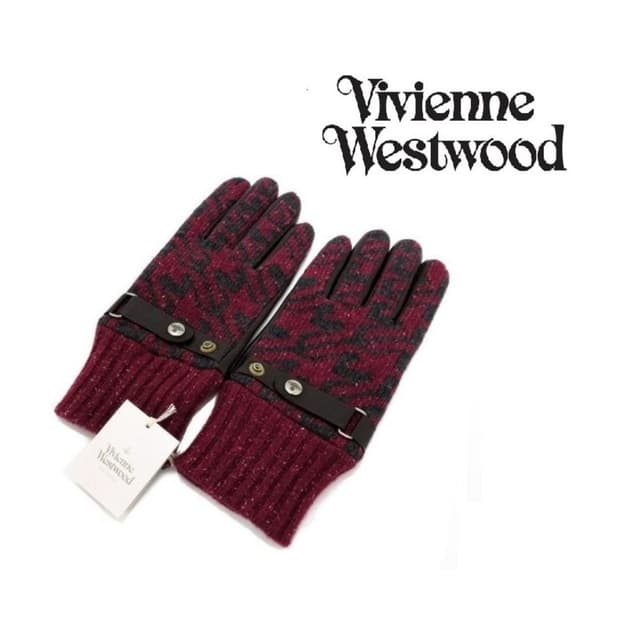 비비안웨스트우드 남성 울 벨티드 장갑 (새상품)