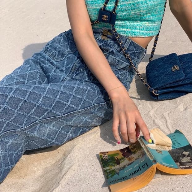 서쿠키 데님팬츠 S