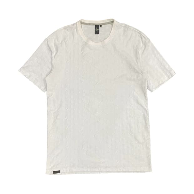 Karl kani kk이니셜 엠보 반팔 티셔츠