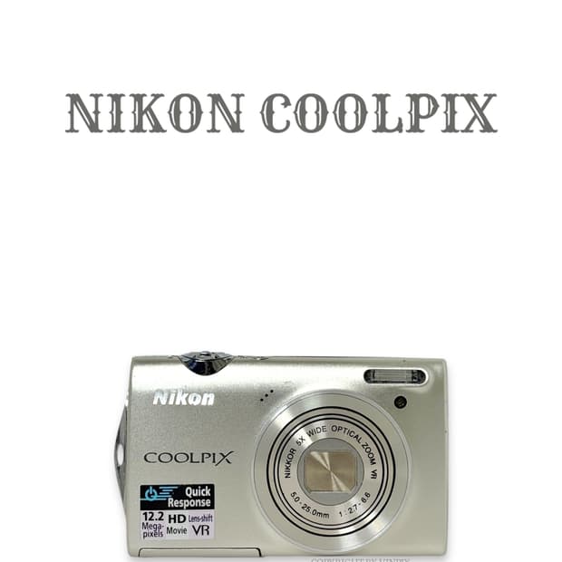 |츄 디카🩶| 니콘 쿨픽스 s5100 빈티지 디지털 카메라