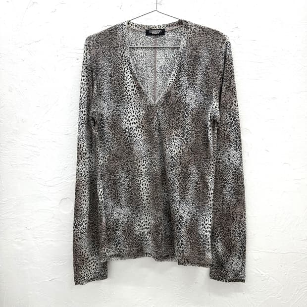 tornado mart 레오파드 롱슬리브