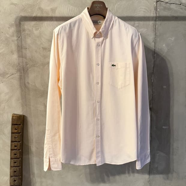 라코스테 버튼다운 셔츠 남성100
