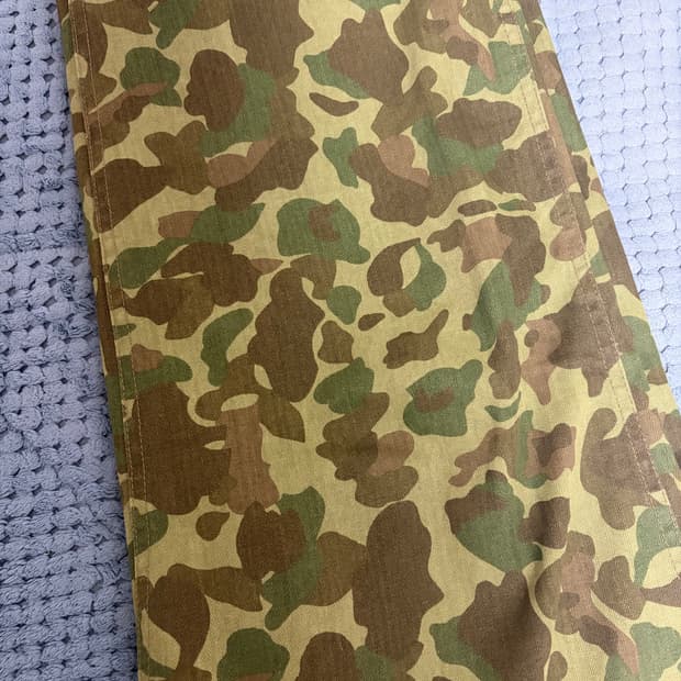 세계2차대전 미해병대 덕헌터 덕카모 팬츠