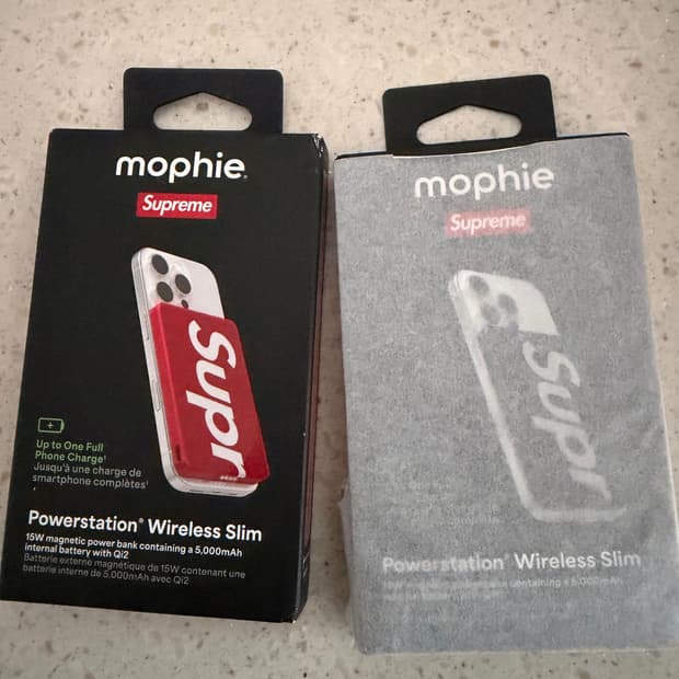 supreme 슈프림 충전 mophie qi2 powerstation 