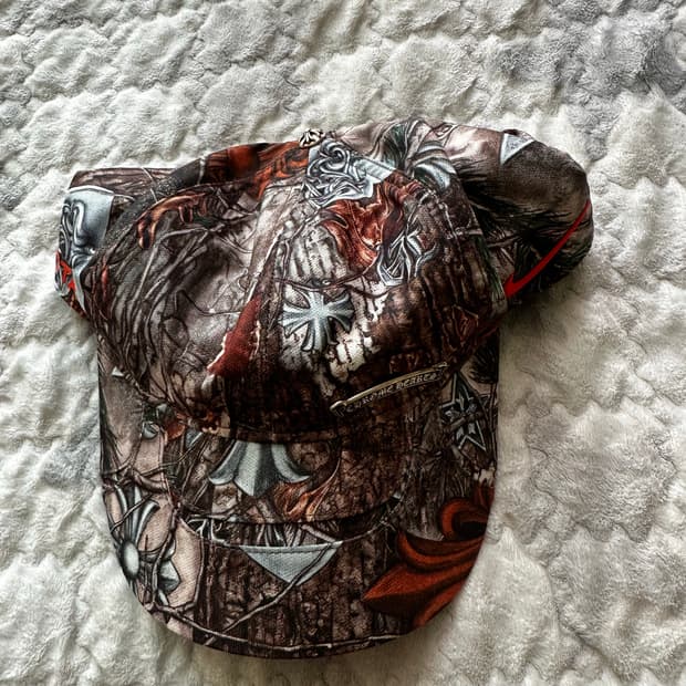 나이키 x 드레이크 녹타 x 크롬하츠 햇 리얼트리 카모 / M-L