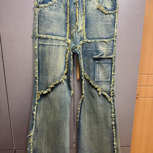 노페이스 스튜디오 플레어 데님 M