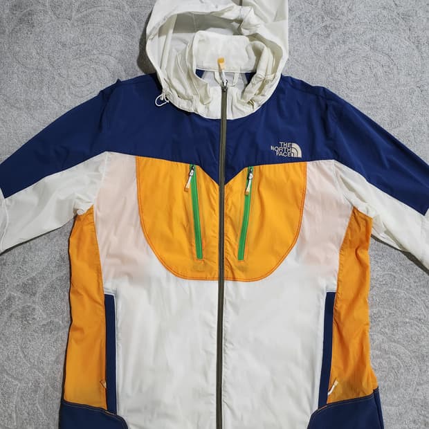 The North Face 컬러블록 바람막이 자켓 L