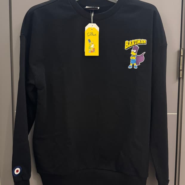 새상품) 더 심슨 맨투맨 L