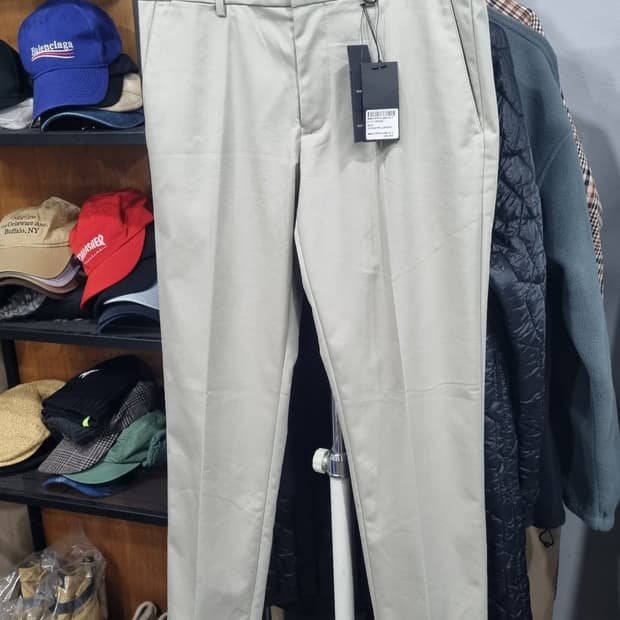 한섬 클럽모나코 30~31size 슬림핏 스판 남성바지 새거