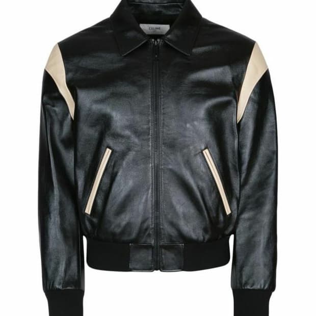 Celine 테디 레더 자켓