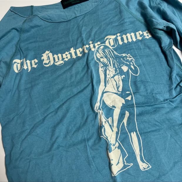 히스테릭글래머 롱슬리브 티셔츠