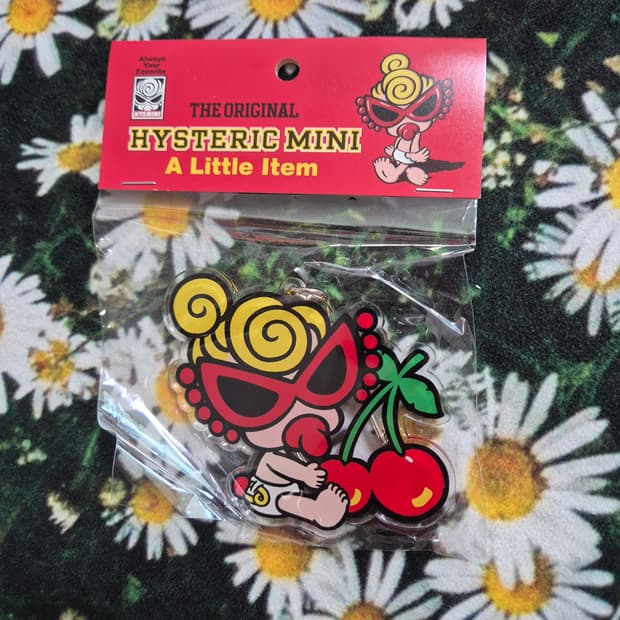 Hystetic glamour mini 히스테릭 미니 키링 새상품