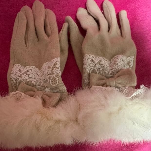 리즈리사 히메갸루 핑크 공주 장갑