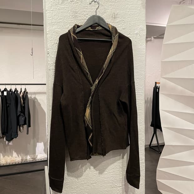 요지야마모토 레이어드 가디건