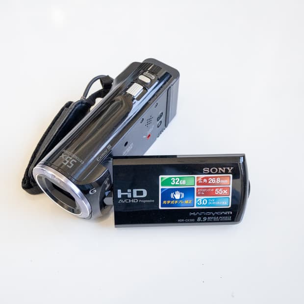 Sony HDR-CX390 / 빈티지 디지털 캠코더 