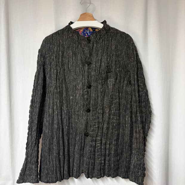 이세이 미야케 멘 17ss 리버서블 플리츠 자켓
