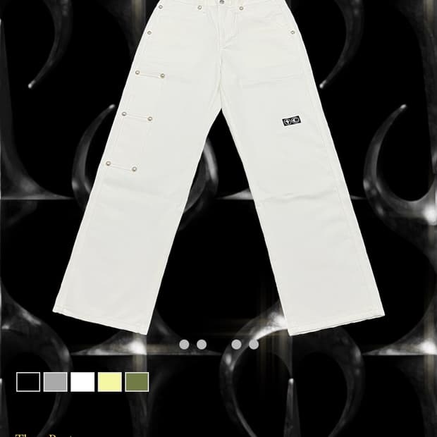떠그클럽 화이트 팬츠 새상품(M)