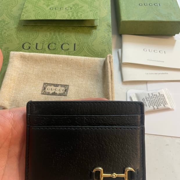 구찌 홀스빗 정품 카드지갑